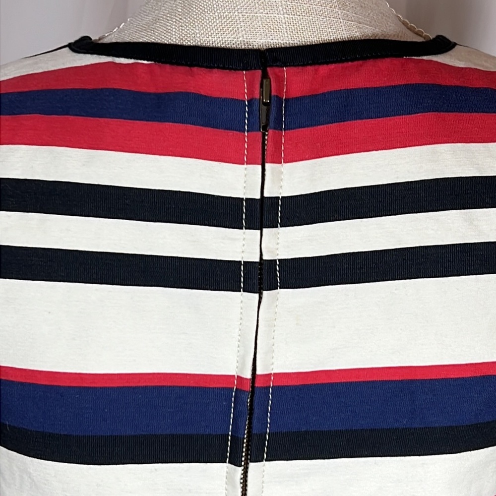J Crew Women’s Sleeveless Striped Dress Size 2 - Picture 6 of 7